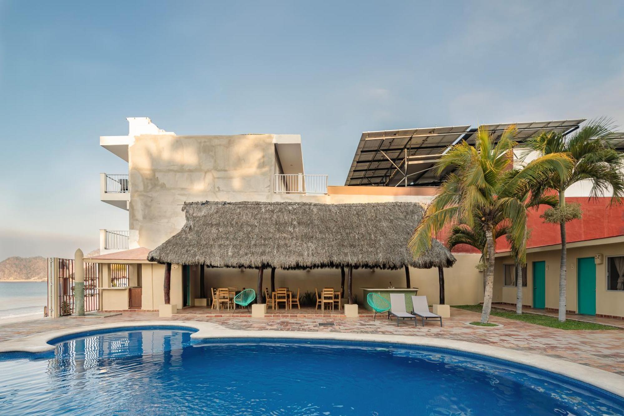 Bungalows Las Arenas San Patricio Melaque Buitenkant foto